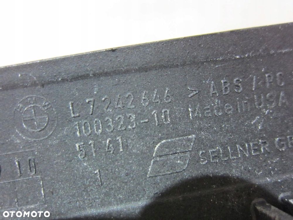 BMW X3 F25 X4 DEKORY LISTWY WEWNĘTRZNE FINELINE WAVE CIEMNE DREWNO 9200956 - 16