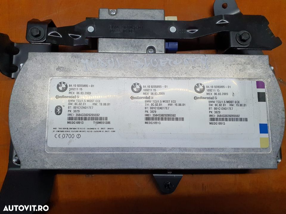 Modul Bluetooth BMW Seria 5 E60 E61 Seria 3 E90 E91 X5 X6 F10 - 2