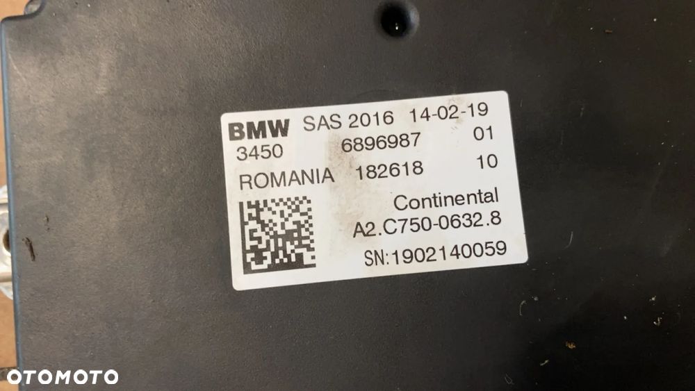 MODUŁ STEROWNIK SAS BMW F97 F98 G01 G02 G11 G12 G30 6896987 - 4