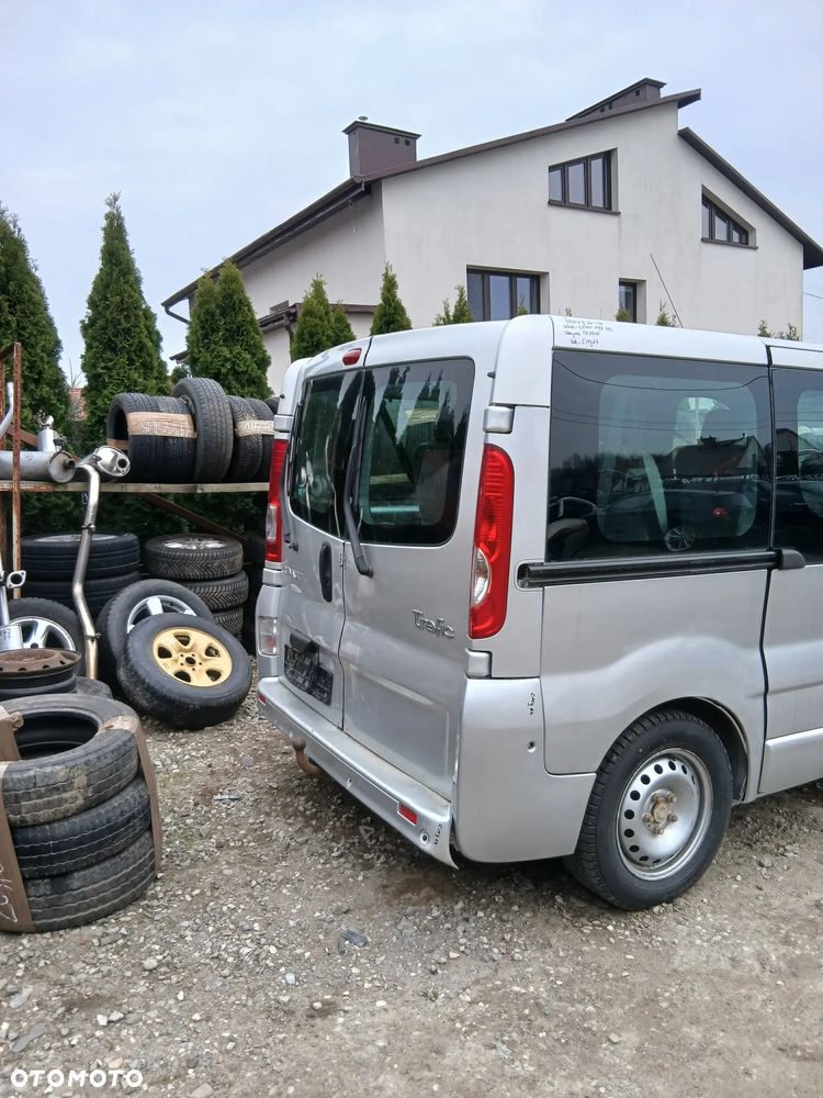 RENAULT TRAFIC II 06- LIFT SILNIK 2.0 DCI M9R782 SKRZYNIA PA0010 MASKA RZWI ZDERZAK DRZWI TYŁ BŁOTNIKI REFLEKTORY  LAK CMG64 - 4