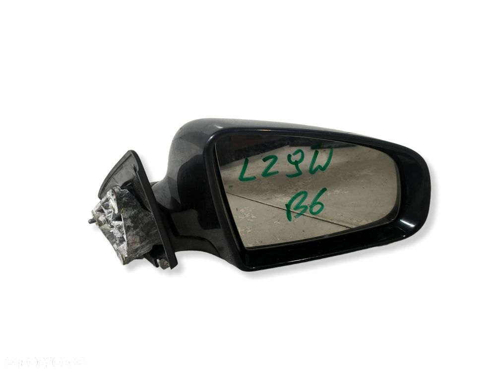 lusterko wsteczne prawe a4 b6 kolor lz9w 5 pin - 1