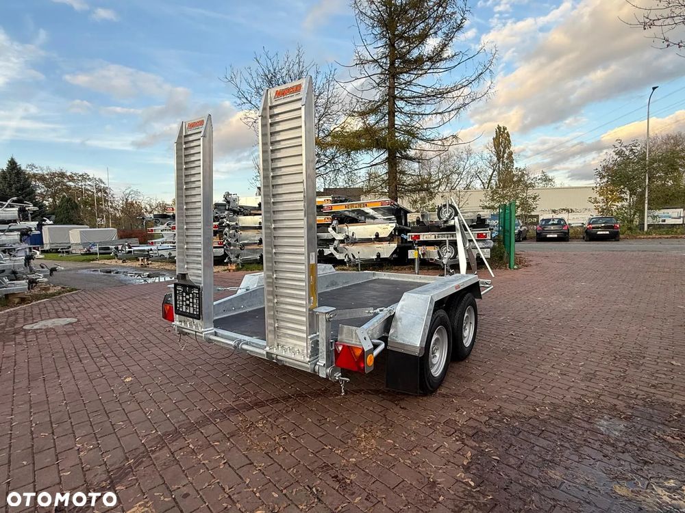 Neptun Przyczepa do przewozu sprzętu budowlanego Neptun LOADMAX N35-350 2bld 3,5x1,7 3500kg 2 osie pod koparke koparka walec MOTOMUS - 8
