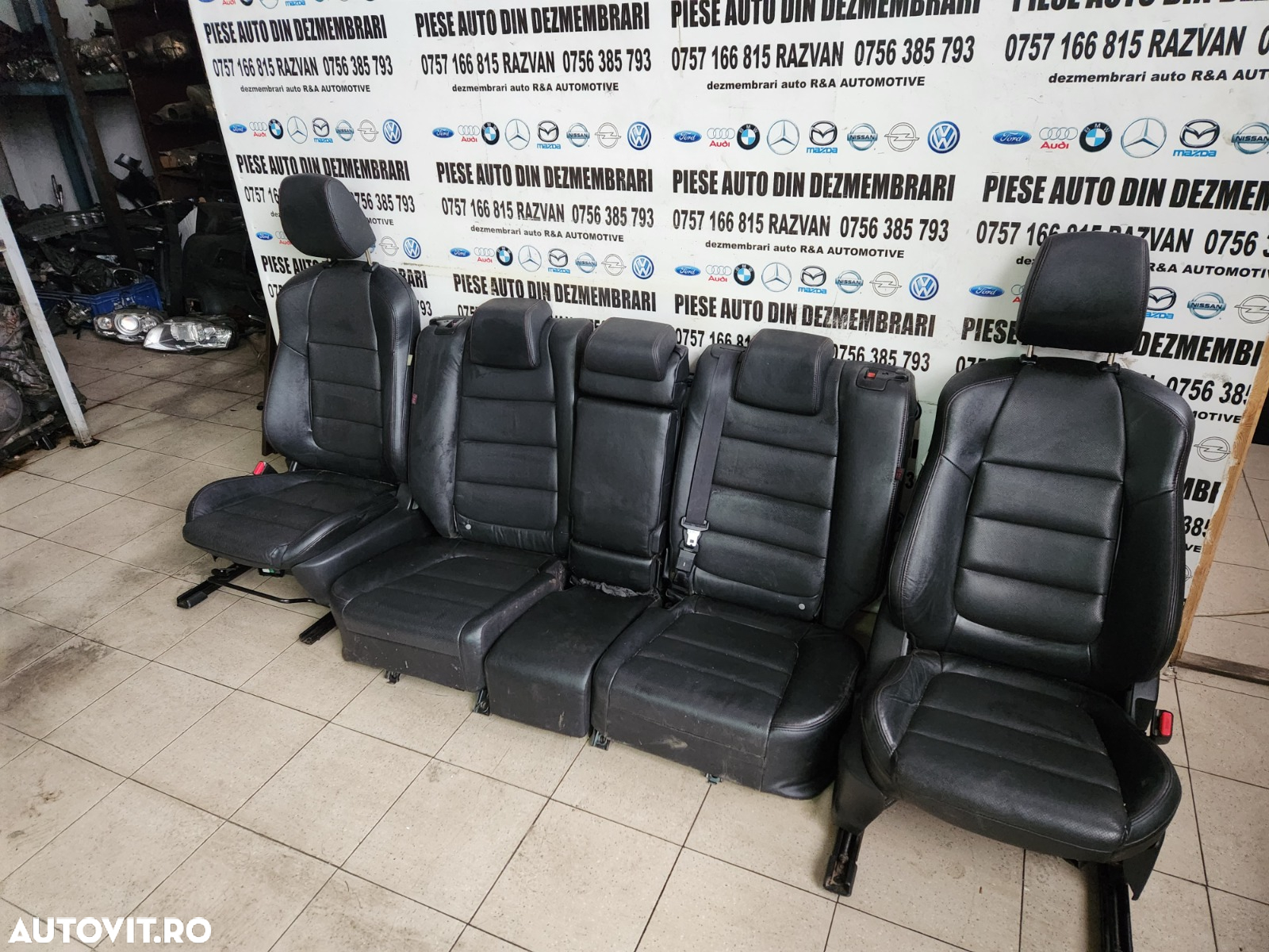 Interior Scaune Fata Spate Banchete Piele Cu Incalzire Mazda CX5 CX-5 2.2 Diesel Skyactive An 2013- - 3