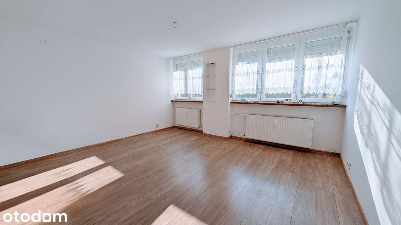 Mieszkanie po remoncie. Wysoki parter, rolety, 3pokoje,