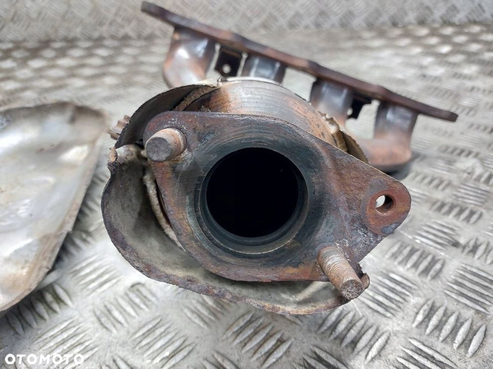 KOLEKTOR WYDECHOWY + KATALIZATOR PUSTY LANCER VII 1.6 16V 0ZA609-M1 - 7