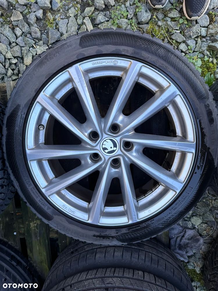Koła zimowe Skoda Superb Continental WinterContact TS 850P 215/50 R18 92V 7,5mm-8mm - 5