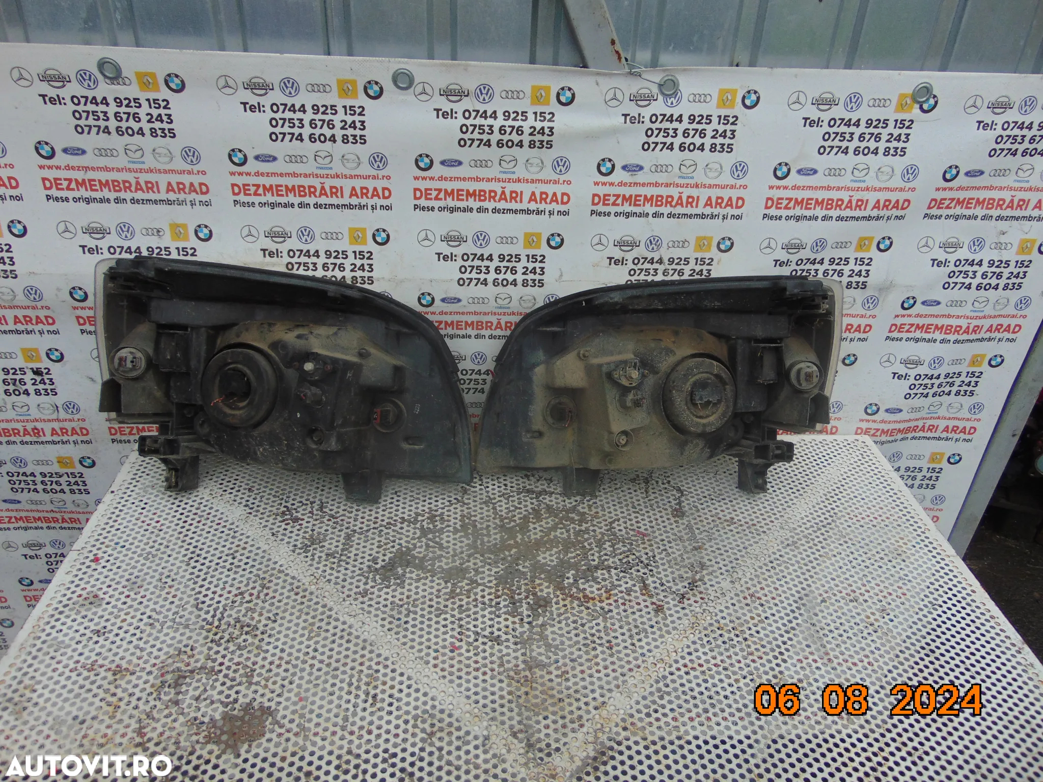 Far Nissan X Trail T30 2001-2007 faruri stanga dreapta dezmembrez - 9