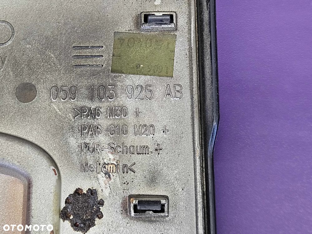 Osłona 059103925AB Pokrywa Silnika Na Silnik Górna 3.0 TDI V6 Audi A6 C6 - 17