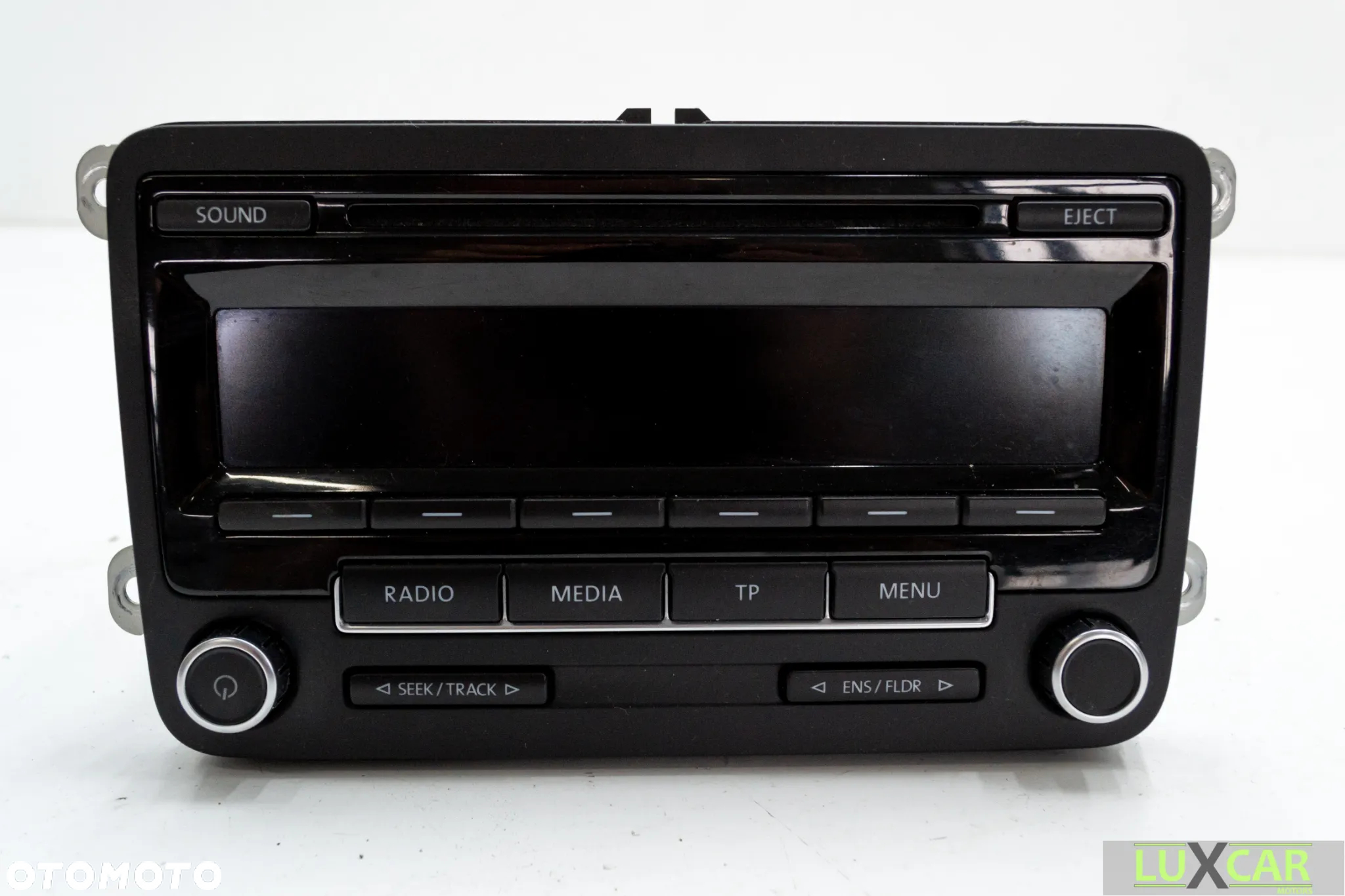 VW PASSAT B7 RADIO ODTWARZACZ CD ORYGINAŁ 1K0035186AP GORLICE - 2