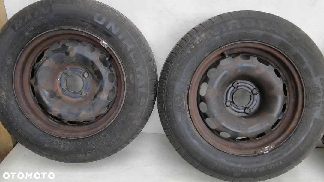 BERLINGO PARTNER III 3 FELGA FELGI STALOWE OPONY 6.5x15 ET-27 4x108 - 2