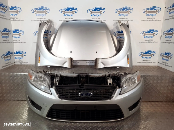 FRENTE COMPLETA FORD MONDEO IV 4 MK4 CAPOT PARACHOQUES GUARDA-LAMAS OTICAS RADIADOR VENTILADOR FRENTE FIBRA REFORÇO