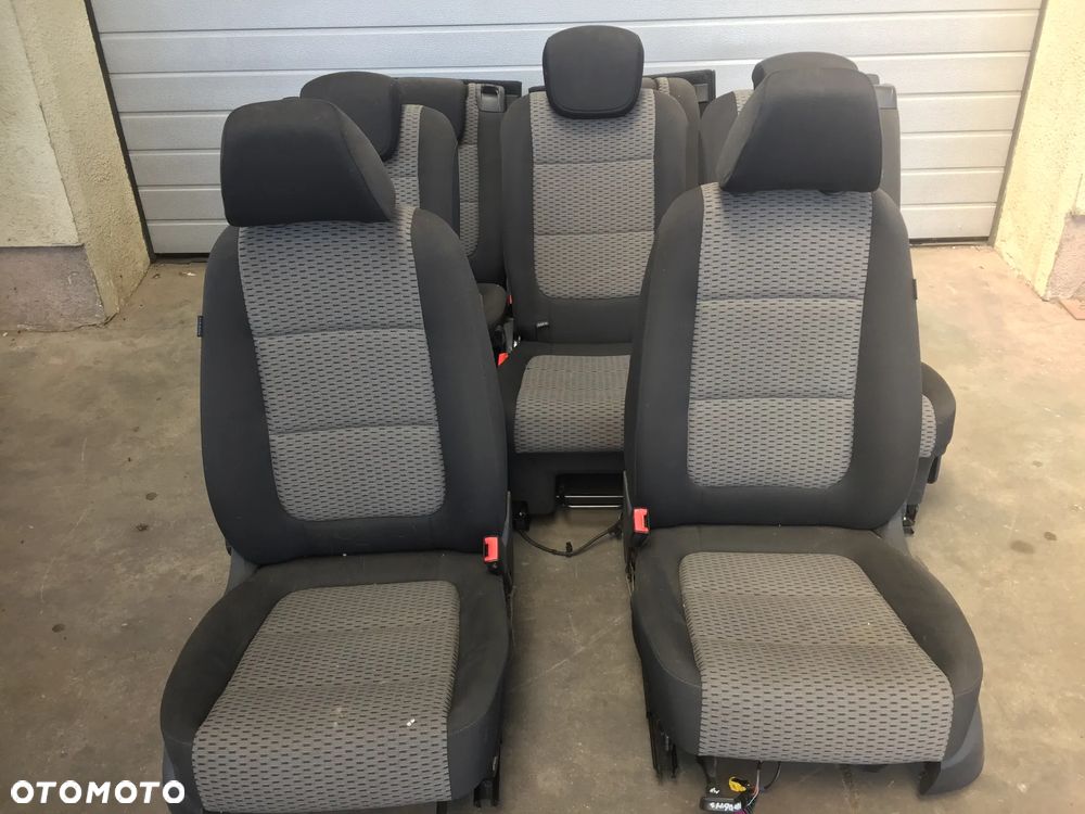 VW SHARAN 13R FOTELE PRZÓD + TYŁ 2+3+2 KOMPLET