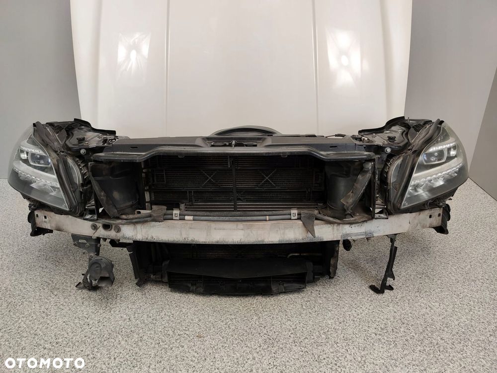 MERCEDES W218 CLS 63 AMG ZDERZAK MASKA CHŁODNICE PAS - 5