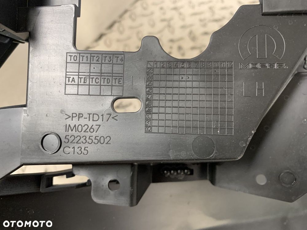 NOWY ORYGINALNY ZDERZAK PRZEDNI PRZÓD JEEP COMPASS II 2 LIFT 21-26 BEZ PDC 735755797 - 9