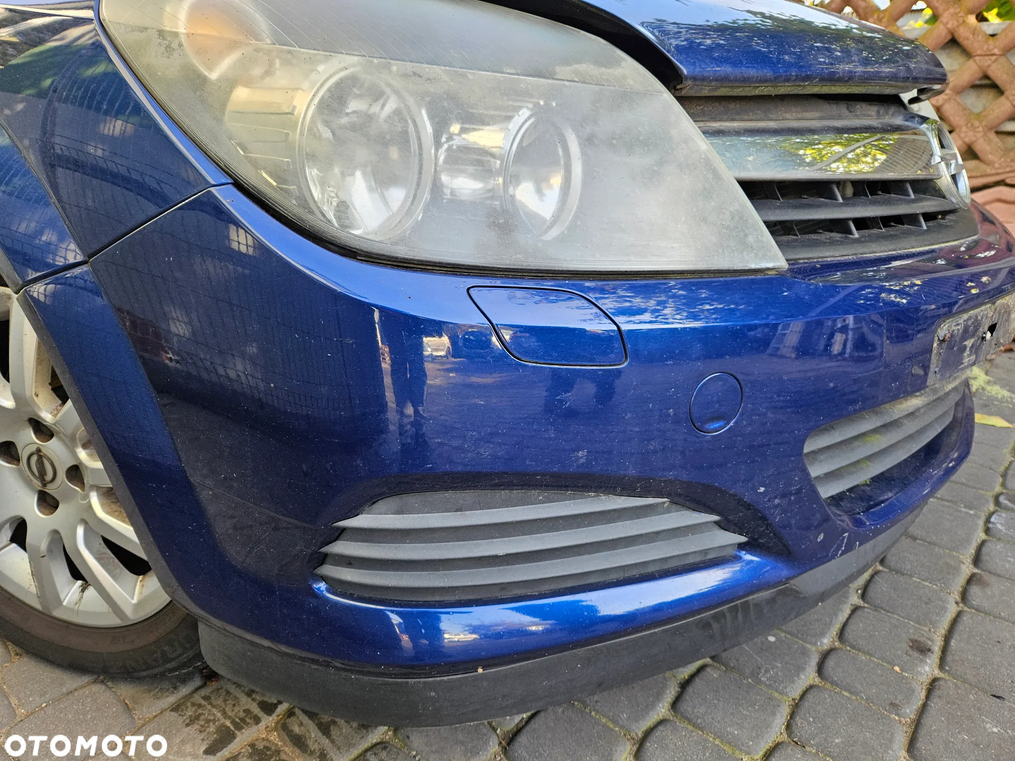 Opel Astra H III 3 3D zderzak przód przedni   Z21B - 3