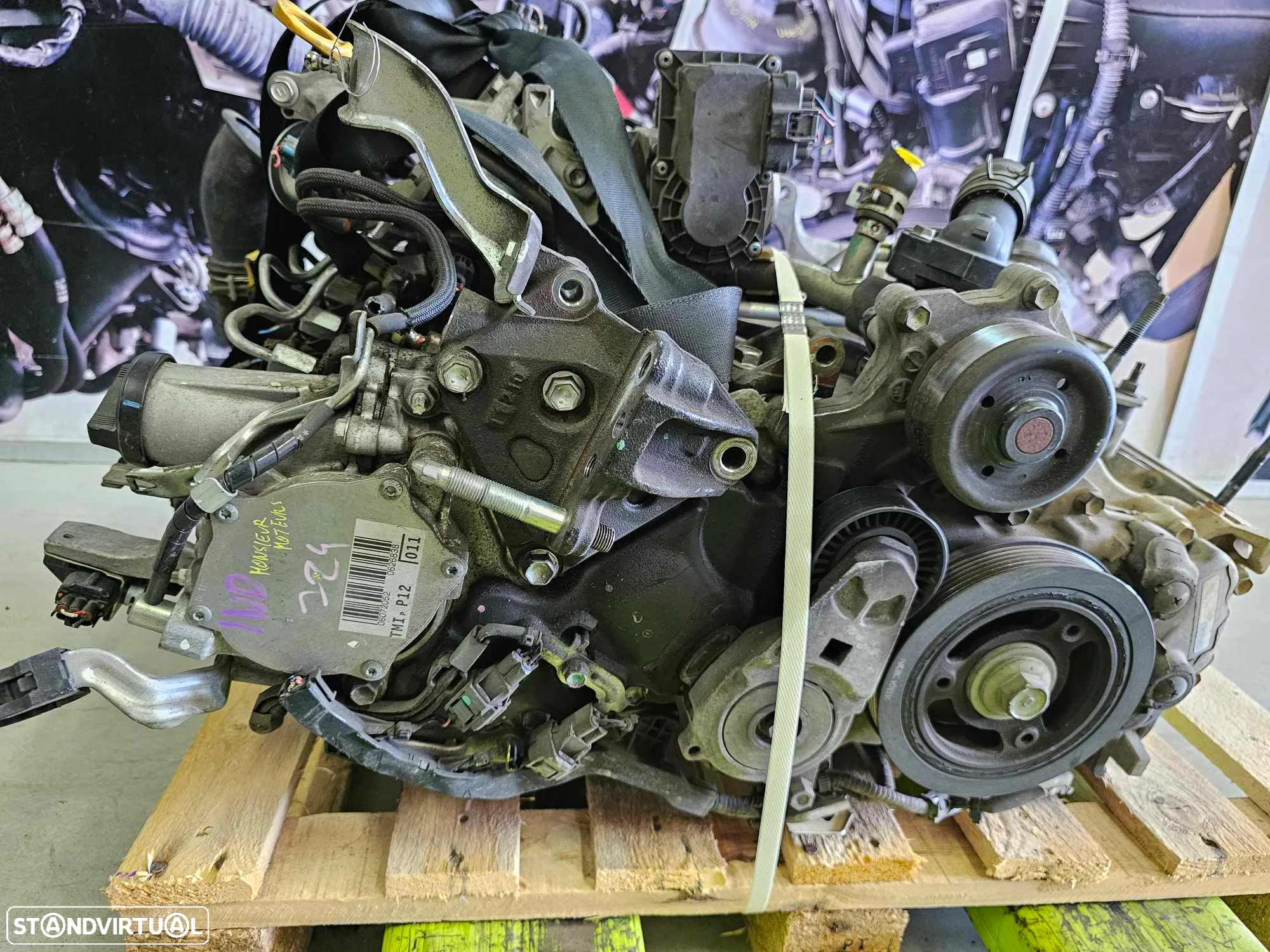Motor Toyota Auris 1.4 D4D 2011 de 90cv, ref 1ND - 4