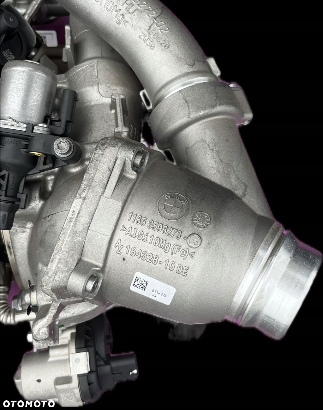 BMW Turbosprężarka B57 8596255 G20 G22 G30 G32 G11 G14 G01 G02 G05 G06 G07 - 6