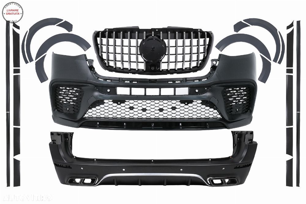 Pachet Exterior Complet Mercedes Sprinter W907 W910 6.9 meter (2019-2021)- livrare gratuita - 1
