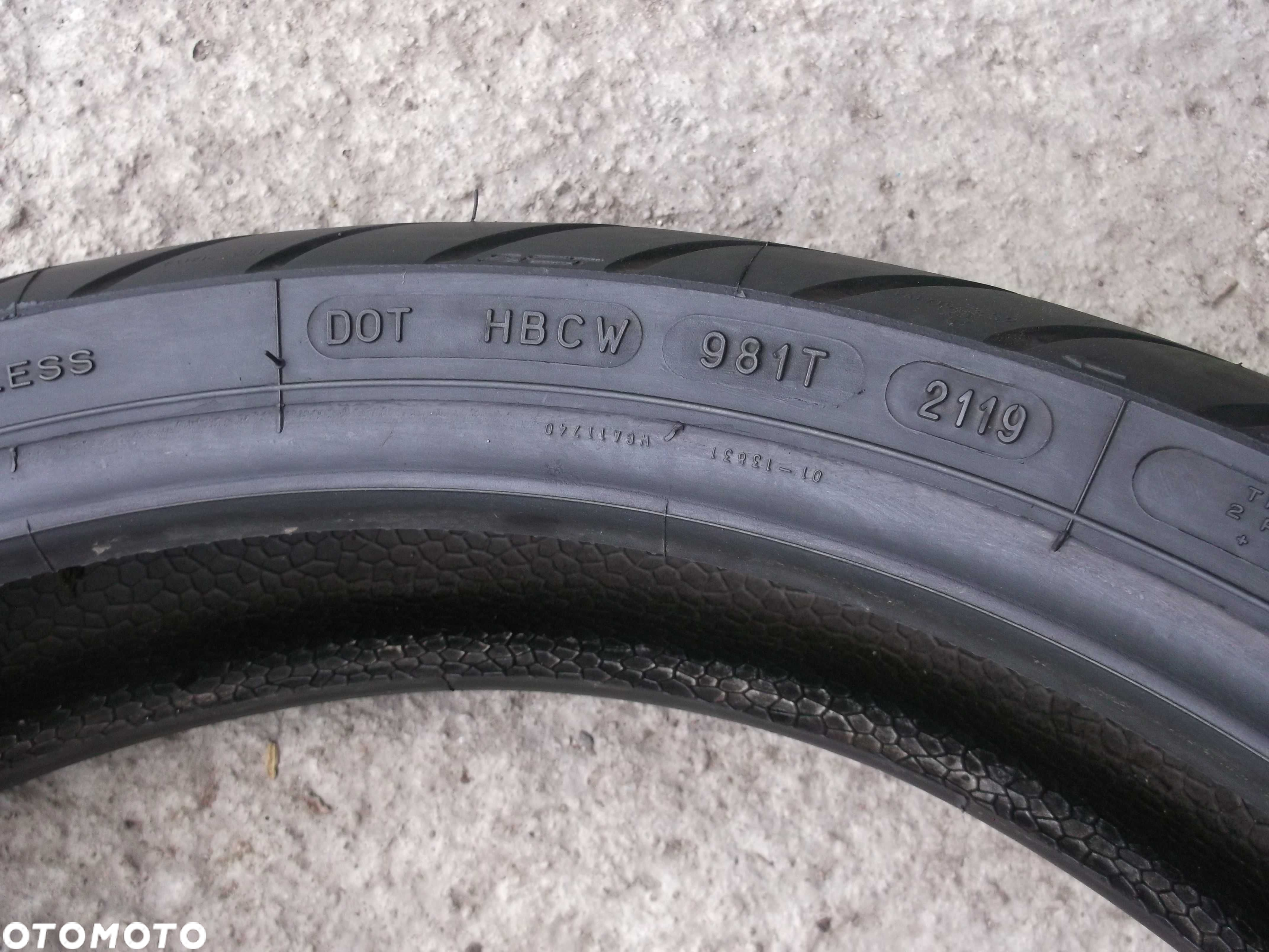 opona 120/70ZR17	 Michelin Pilot Road 2 dot2119 2,6mm - 6