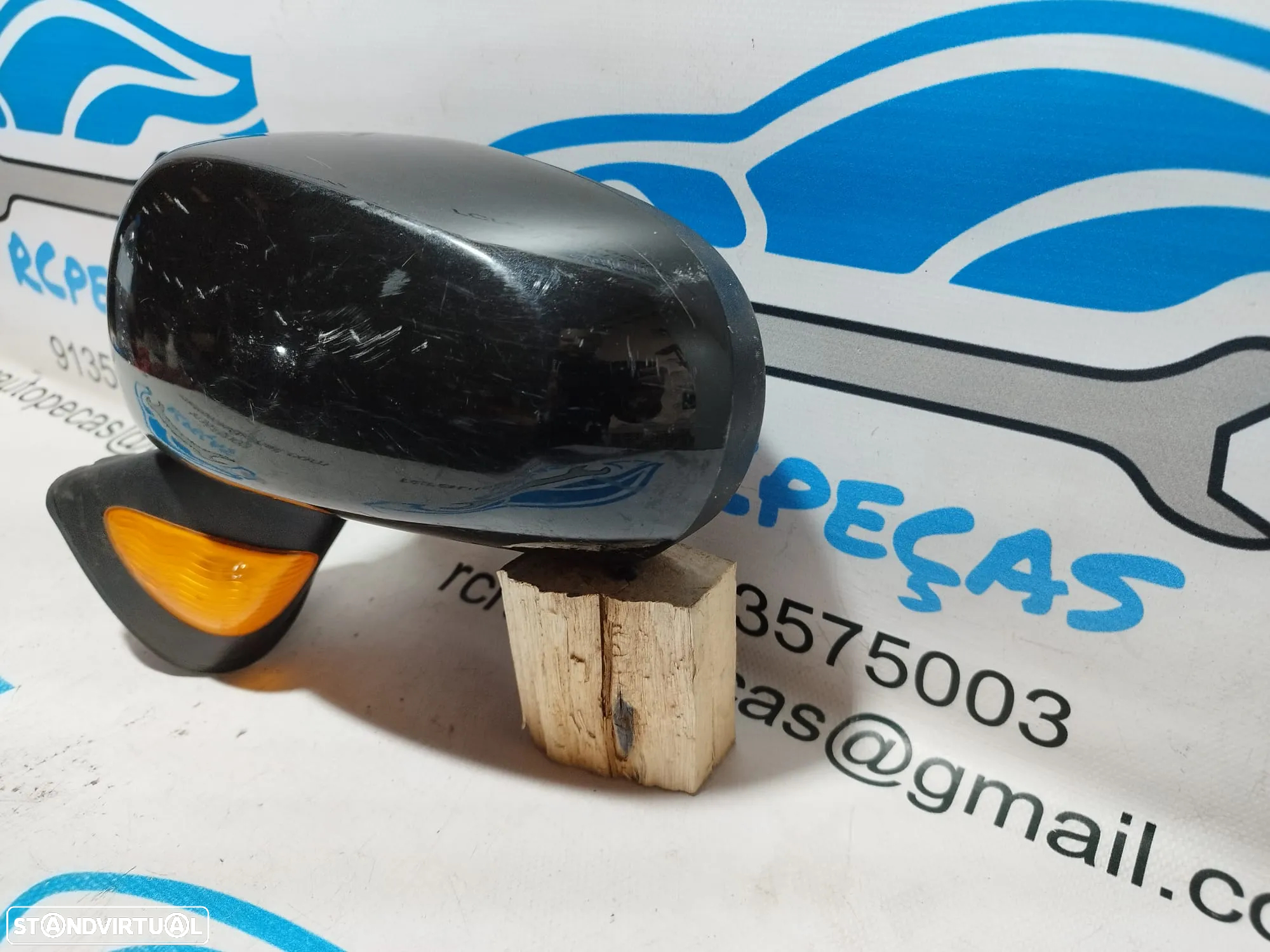 ESPELHO RETROVISOR ESQUERDO RENAULT MODUS 8200436382 ELETRICO AQUECIDO ESPELHOS RETROVISORES - 3