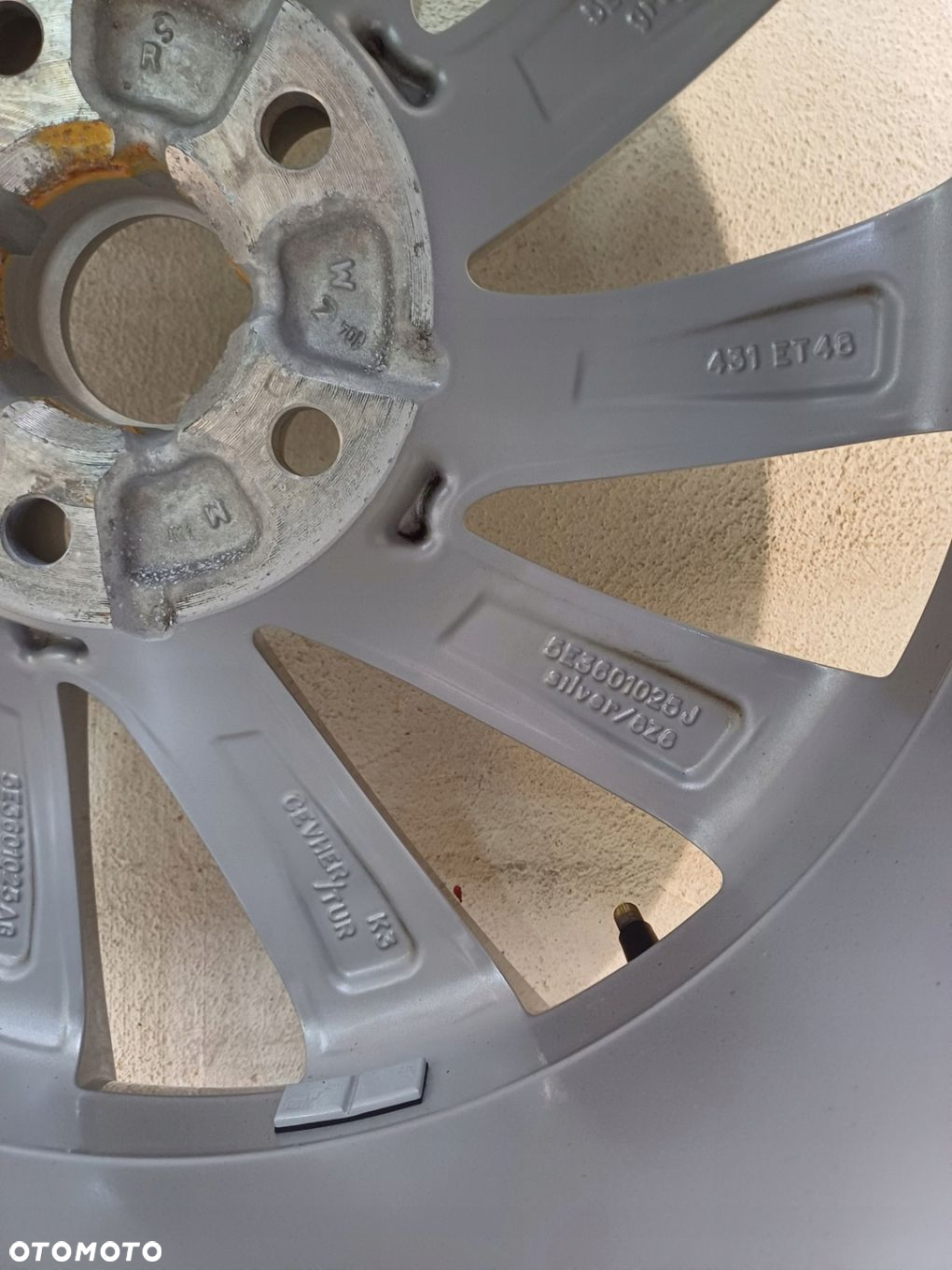 FELGA ALUMINIOWA SKODA OCTAVIA IV 4 7.5" x 18" 5x112 ET 48 - 10