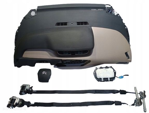 komplet poduszki deska pas pasy citroen c4 picasso ii - 1
