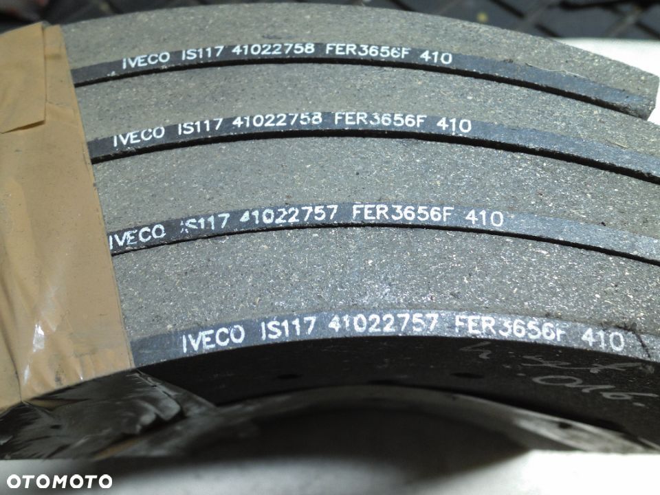 IVECO EUROTRAKKER okładzina hamulca 1906376 POSIADAM TRZY KOMPLETY CENA ZA 1 KOMPLET - 5