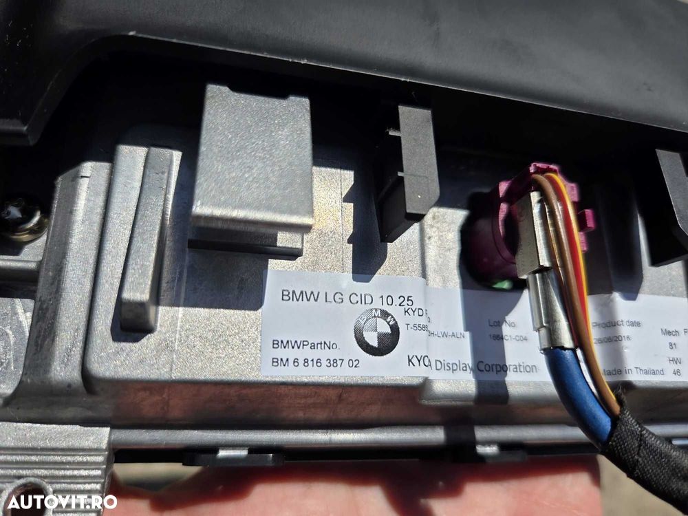 Display ecran navigatie BMW X5 F15 X6 F16 cod 6816387 - 4