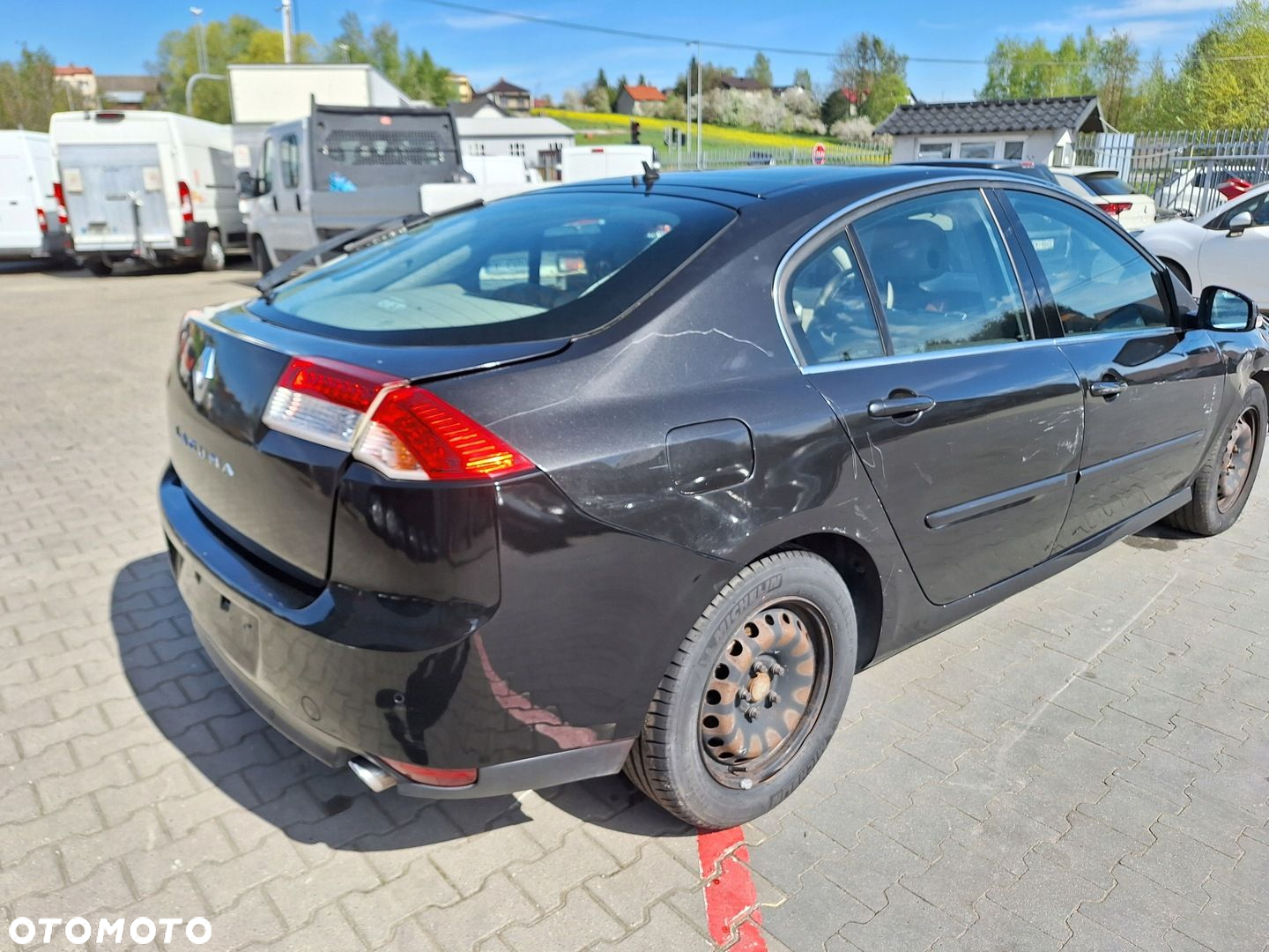 RENAULT LAGUNA 3 III 5D LIFTBACK HATCHBACK 07-13 LAMPA TYŁ PRAWA BŁOTNIK - 3