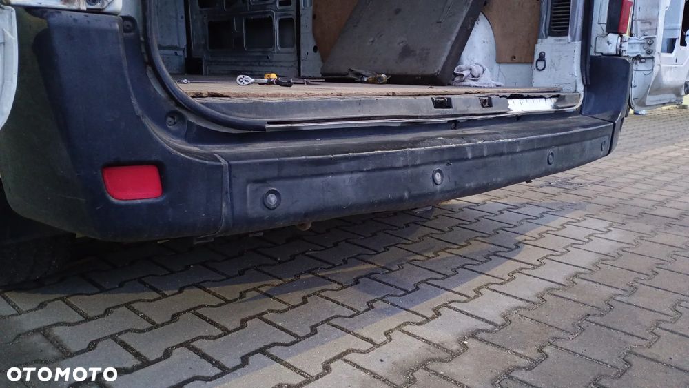 F.VAT ZDERZAK TYLNY KOMPLETNY BELKA TYLNA ŚLIZGI NAROŻNIK ZDERZAKA PDC Renault Master III MOVANO B - 1