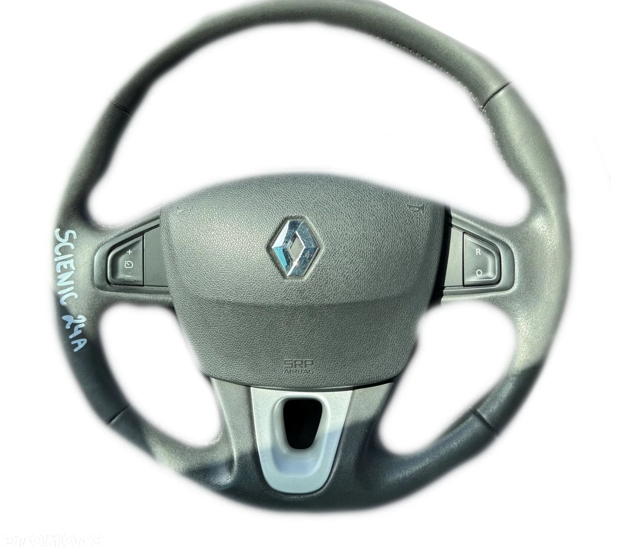 RENAULT SCENIC III KIEROWNICA WIELOFUNKCYJNA AIRBAG KIEROWCY - 1