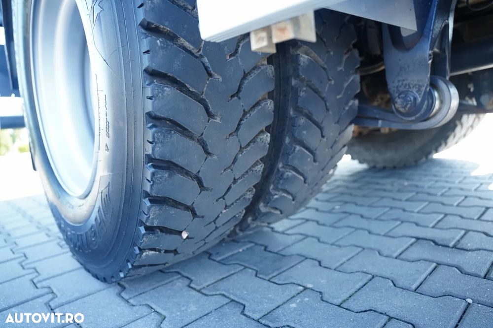 Scania P 280 / 4X2 / BASCULĂ + HDS HMF 635 K2 / RADIOCOMANDĂ / ROTATOARE / EURO 6 / - 25