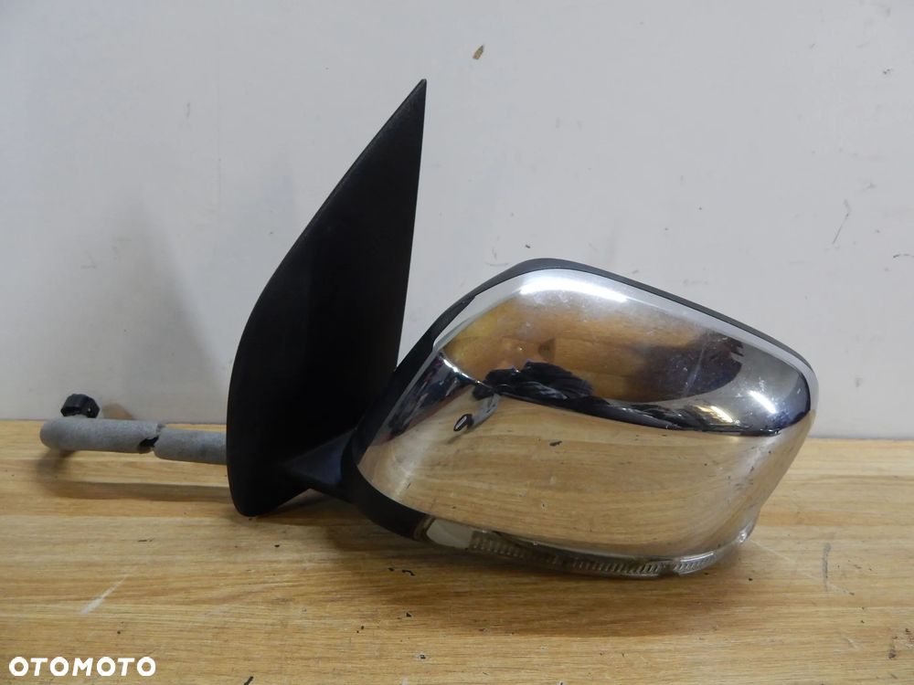 Lusterko zewnętrzne prawy lewy przód chrom Nissan Navara D40 Pathfinder R51 05-14 9 pinów Łuków części - 5