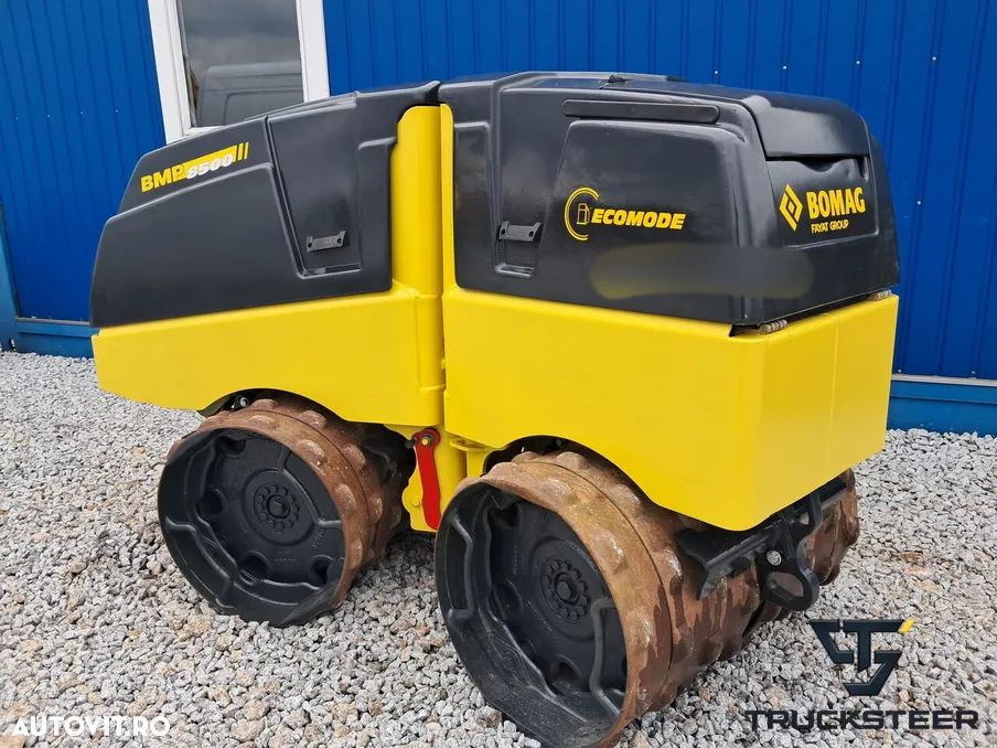 Bomag BMP 8500 | Motor Kubota | Vopsea Originla | Teleecomanda - 1