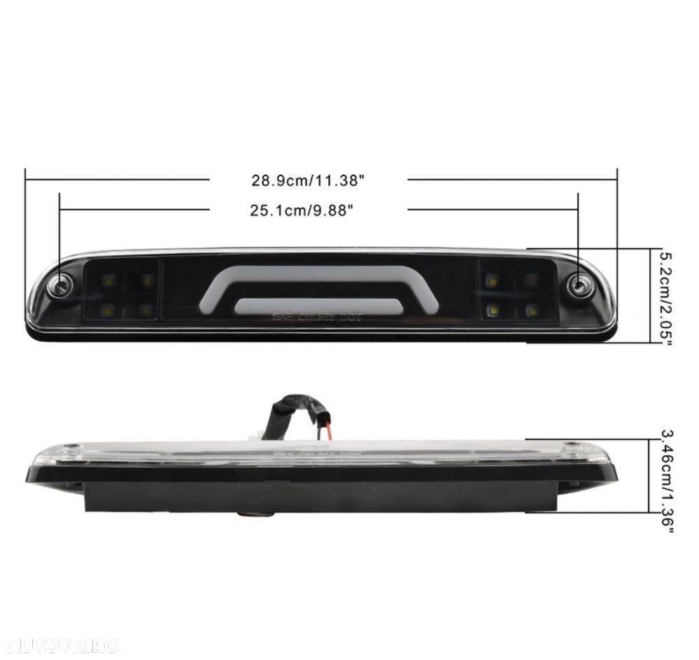 Al Treila Stop Frana Suplimentar Ford Ranger F250 F350 Explorer Mazda - 3