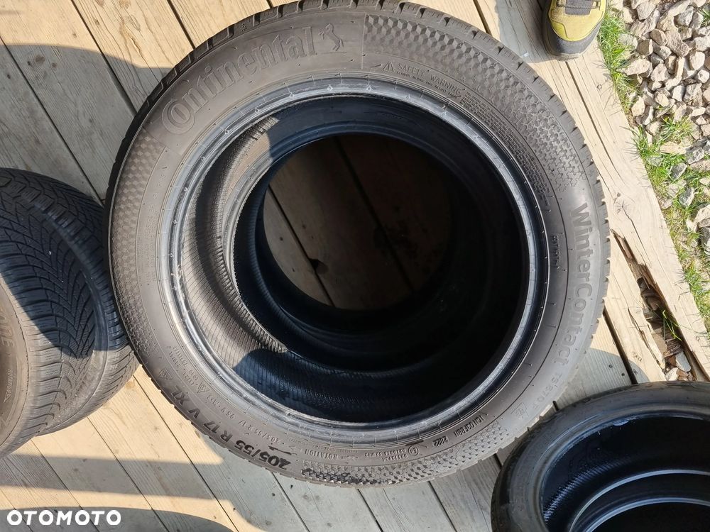Opony Continental WinterContact TS870P 205/55R17 95V 2022r,6,5mmx2 bdb stan - 6