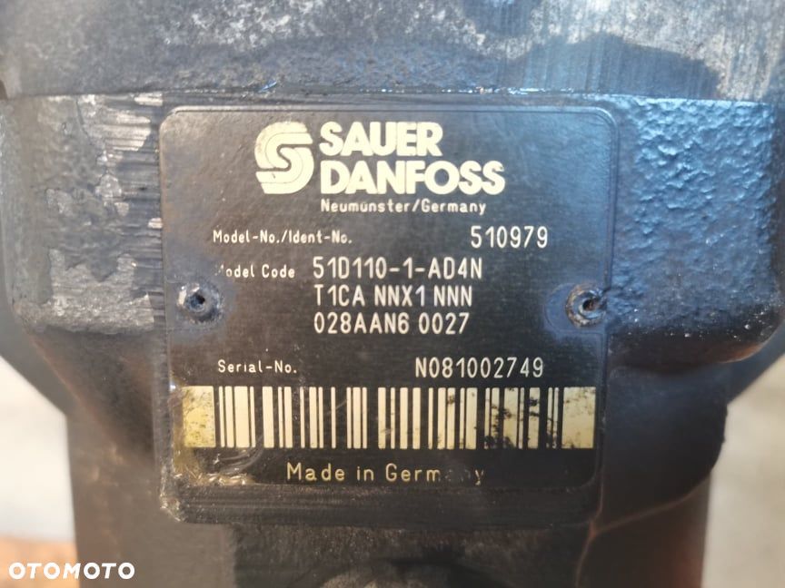 Hydromotor Bobcat T 2556 {Sauer-Danfoss 51D110} - 6