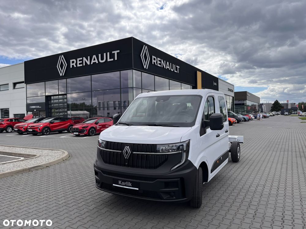 Renault Master Doka 7 os. + plandeka do wys. kabiny