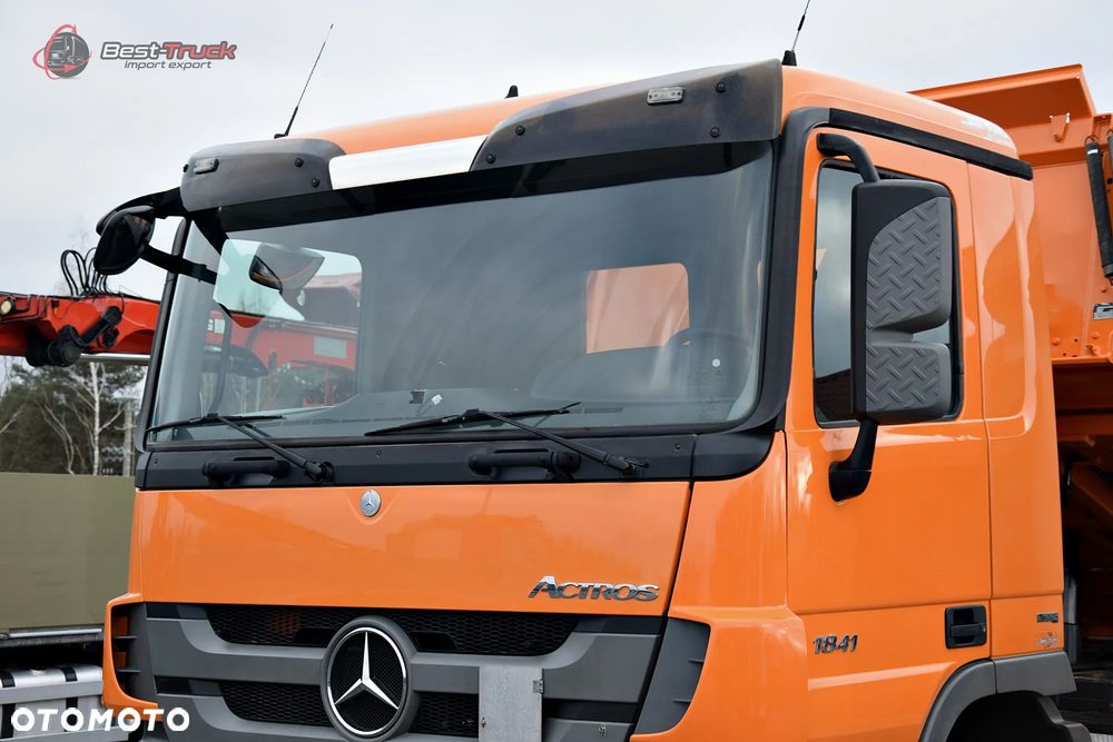 Mercedes-Benz ACTROS 1841 / 4X2 / KIPPER MEILLER S3 / EURO 5  /  DUŻY MOST / RESOR  P+T / - 31