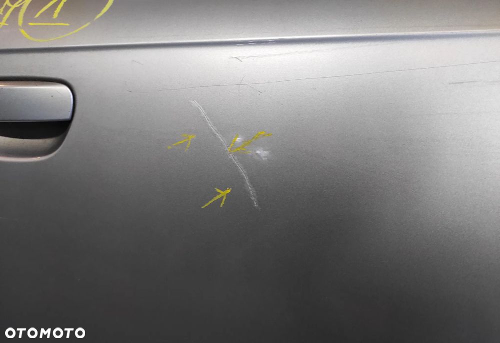 AUDI A4 B7 DRZWI PRZEDNIE PRAWE PASAŻERA LY7G SZARE WYSYŁKA !!!!!!! - 2