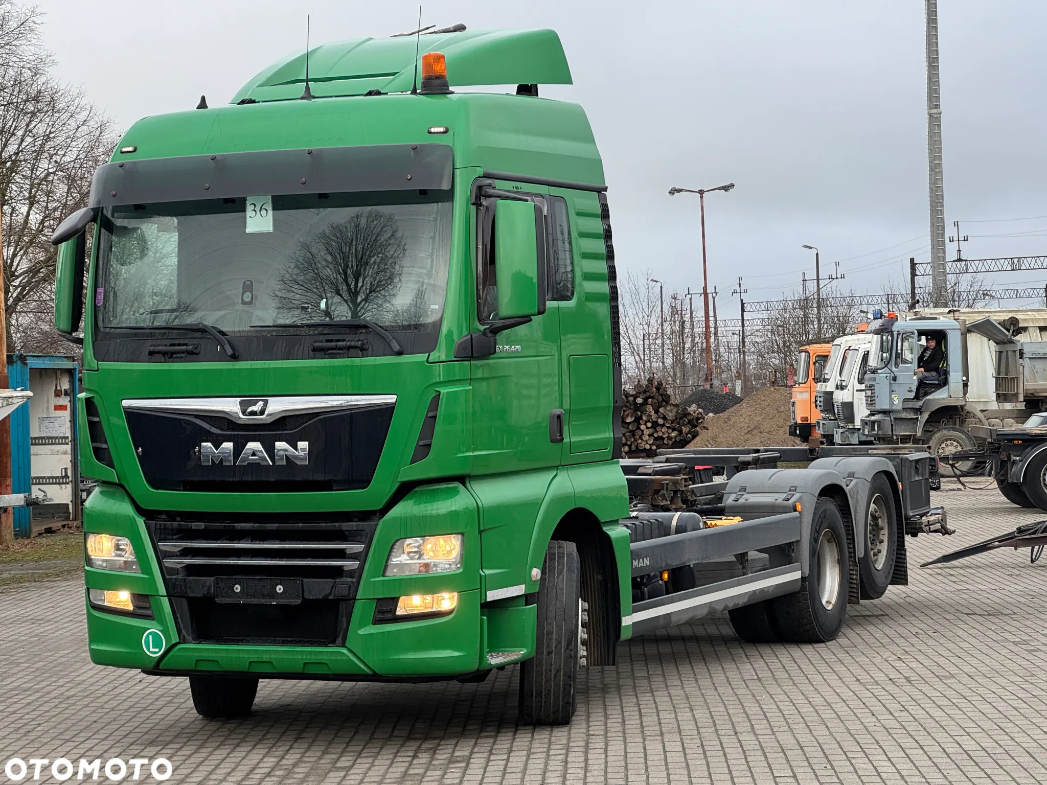 MAN TGX 26.420 BDF RAMA DO ZABUDOWY WINDA ZAŁADOWCZA - 12