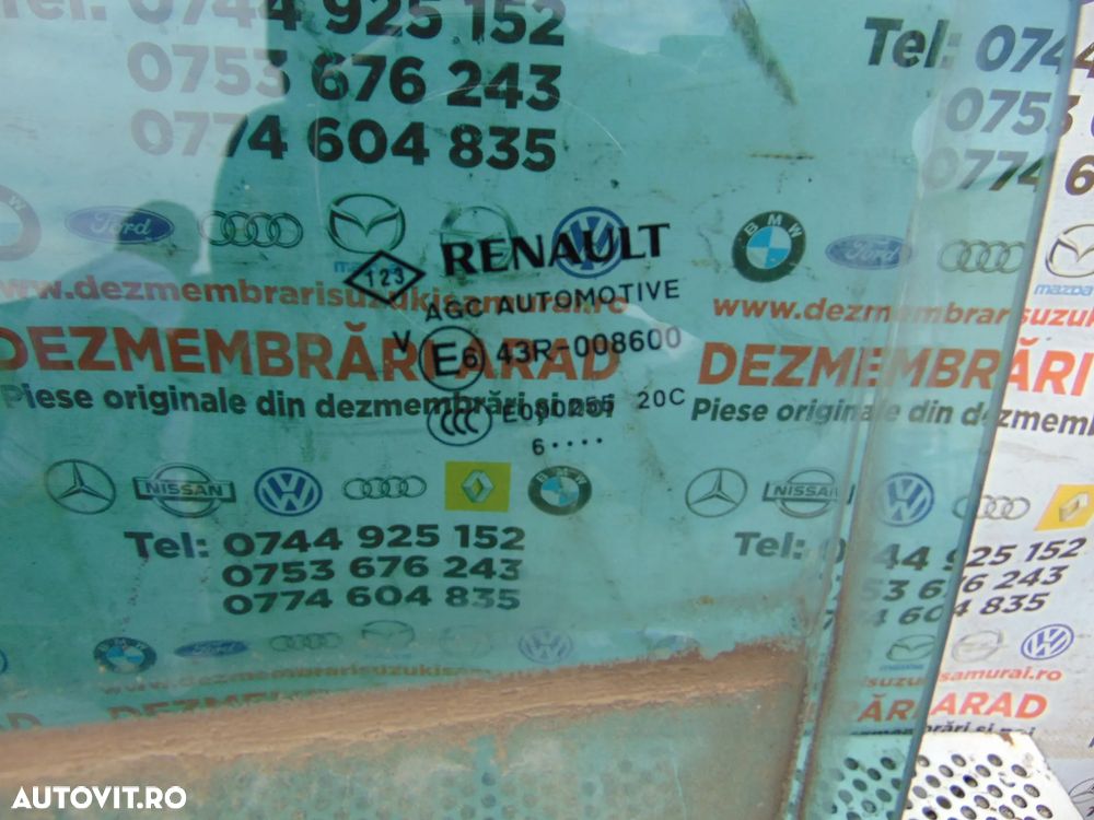 Geam usa Renault Megane 4 an 2016-2024 geamuri usi fata spate megane 4 - 12