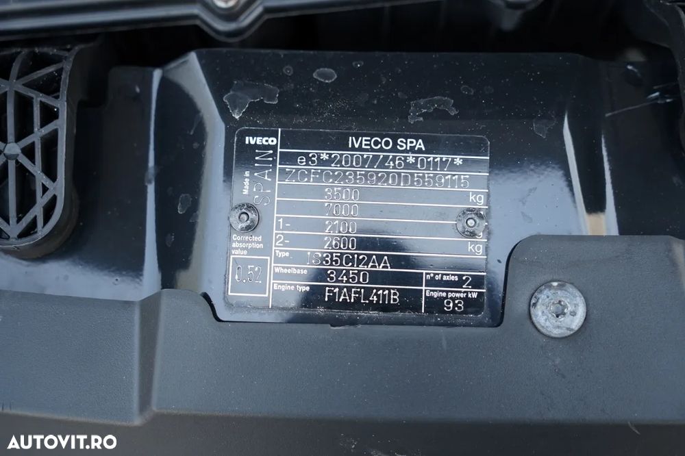 Iveco DAILY 35-130 / BASCULATOR SPATE / DUBLU / MANUAL - 34