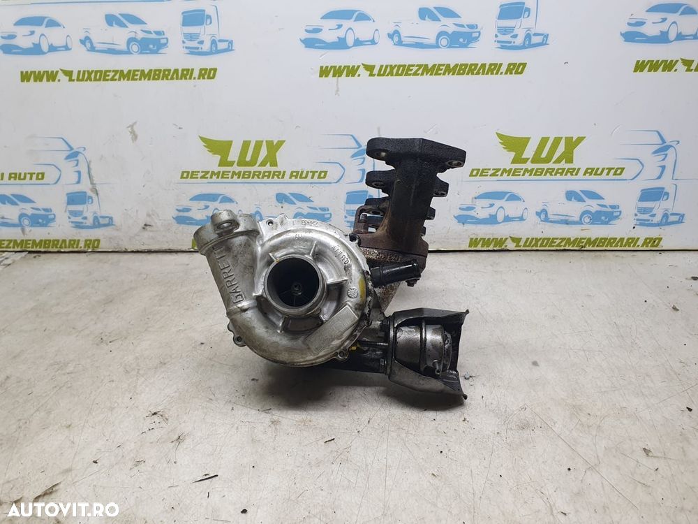 Turbo turbina 9663199280 1.6 hdi 9H01 Peugeot 207 1 [2006 - 2009] 1.6 - 1