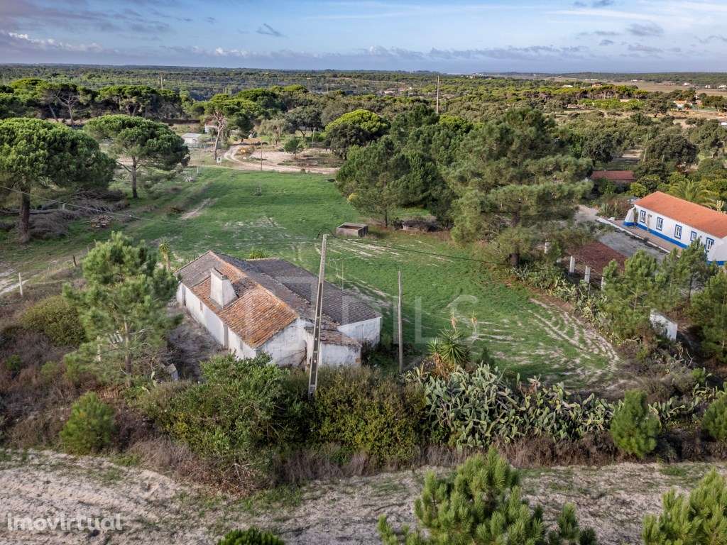Monte com 4000m2 de lote e ruína, em Melides - Grande imagem: 2/23
