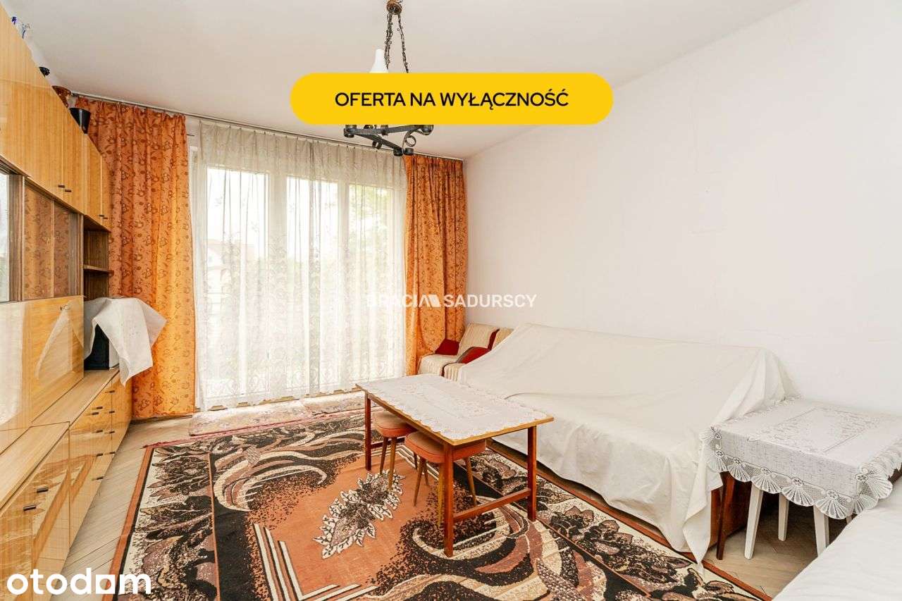Mieszkanie o dużym potencjale z widokiem na zieleń