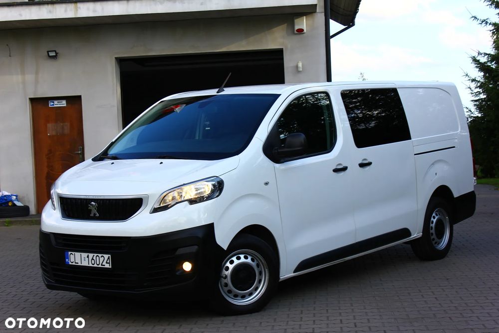 Peugeot EXPERT 2.0 122KM L3H1 BRYGADÓWKA 6 OSÓB LONG NAVIGACJA MAŁY PRZEBIEG 42 TYŚ KM  FV23% - 13