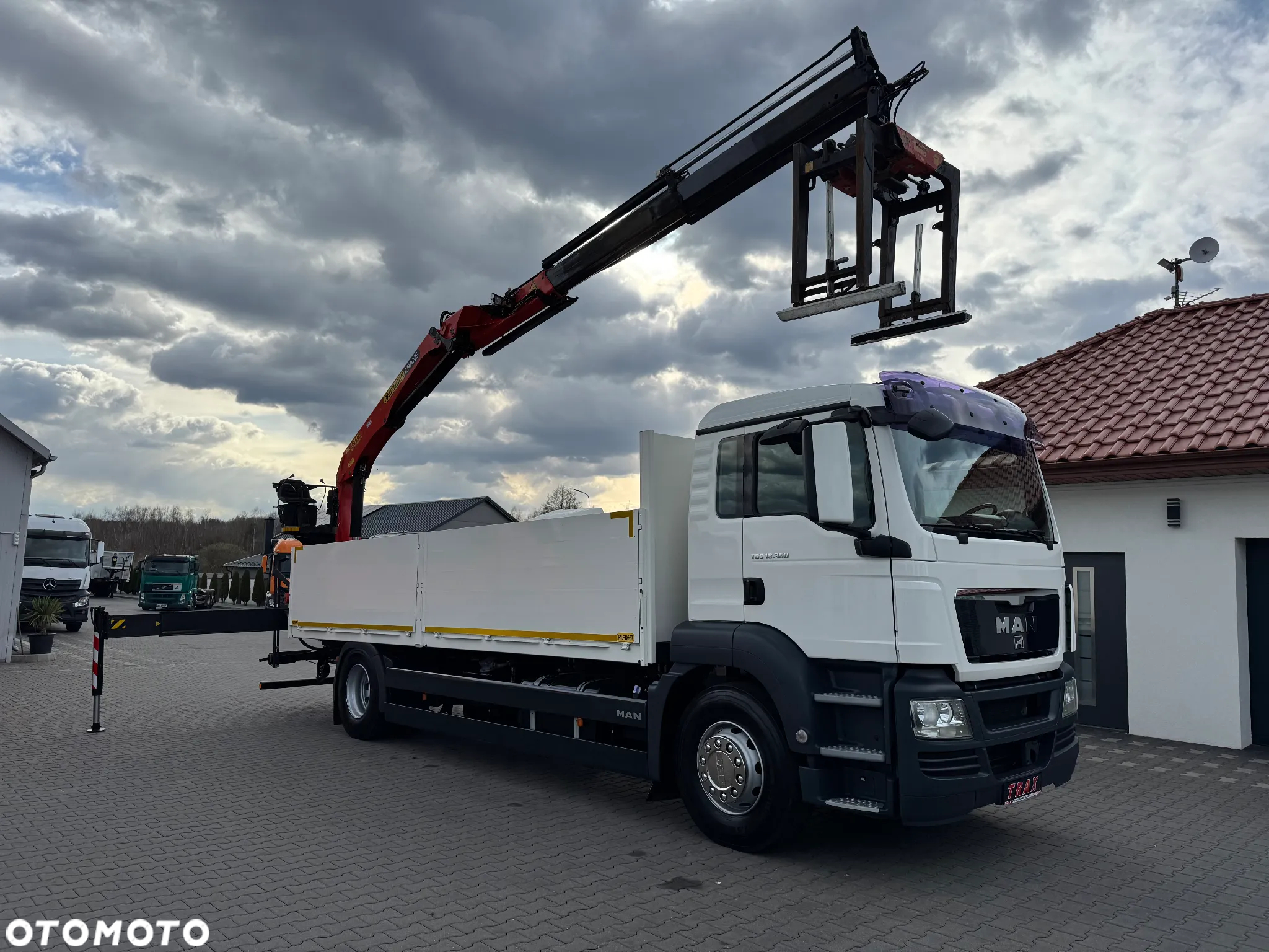 MAN TGS 18.360 4x2 z HDS PALFINGER, MANUAL, DMC 18 T - 2