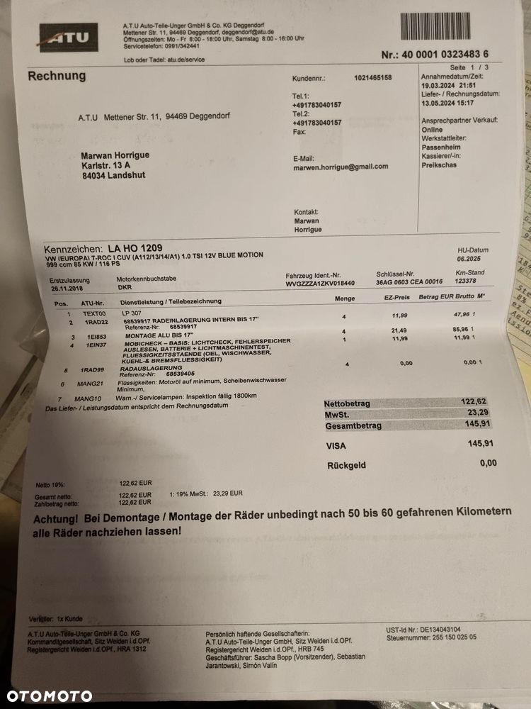 Volkswagen T-Roc 1.0 TSI OPF Life - 15