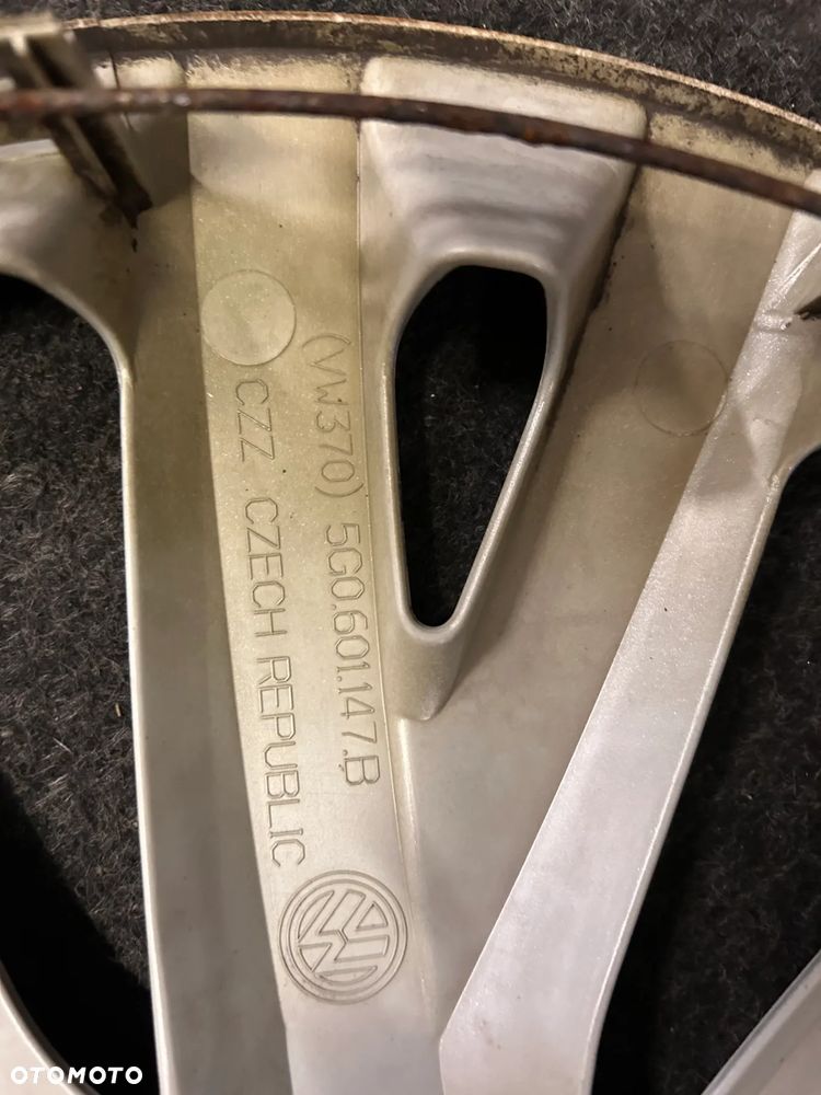 Oryginalne kołpaki VW Touran, T-Roc, Passat, Golf 16 cali 4szt. Ładne! - 4